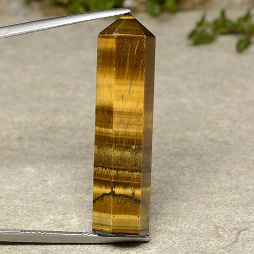 23.11ct Натуральный Золотисто-коричневый Тигриный Глаз, причудливая, Непрозрачный