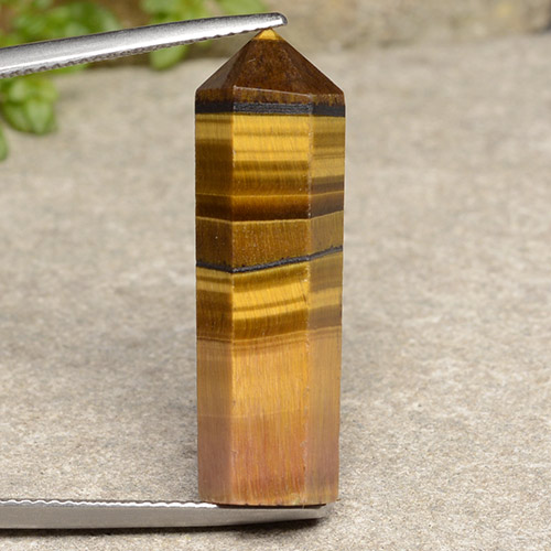 Натуральный коричневый tiger's eye 18,73 карата необычная форма, непрозрачный