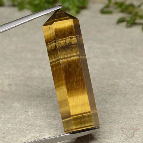 21.13ct Натуральный Золотисто-коричневый Тигриный Глаз, причудливая, Непрозрачный