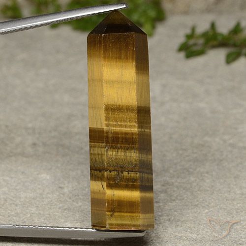 23.42ct Натуральный Золотисто-коричневый Тигриный Глаз, причудливая, Непрозрачный