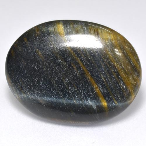 13.13 карата, натуральный Многоцветный Тигровый глаз, Огранка Овал, Непрозрачный