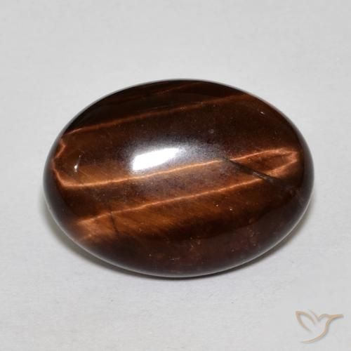 11.25ct Натуральный Коричневый Тигровый глаз, Овал, Непрозрачный