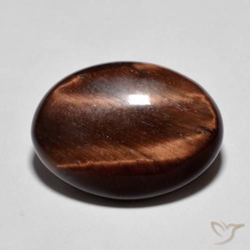9.94ct Натуральный Имбирный пряник коричневый Тигриный Глаз, Овал, Непрозрачный