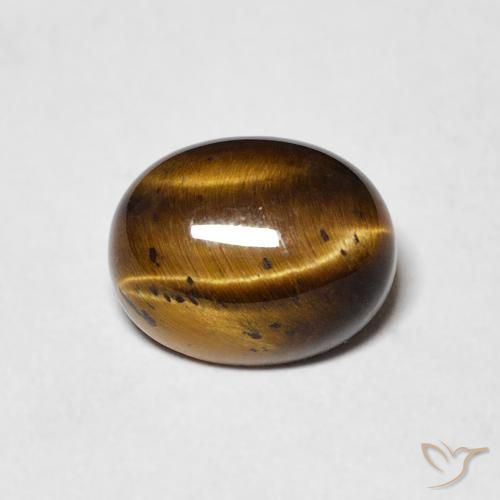 2.10ct Натуральный Коричневый Тигриный Глаз, Овал, Непрозрачный