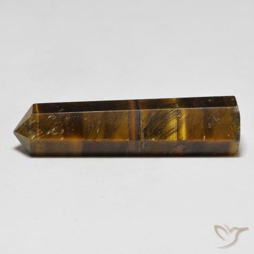 Натуральный коричневый tiger's eye 26,11 карата необычная форма, непрозрачный