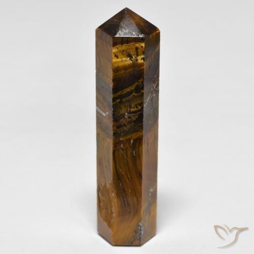 29.67ct Натуральный Medium Dark-Brown Тигриный Глаз, причудливая, Непрозрачный