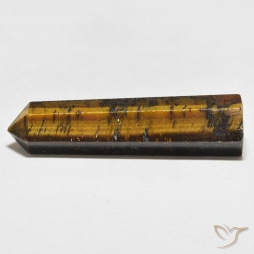 19.26ct Натуральный Золотисто-коричневый Тигриный Глаз, причудливая, Непрозрачный