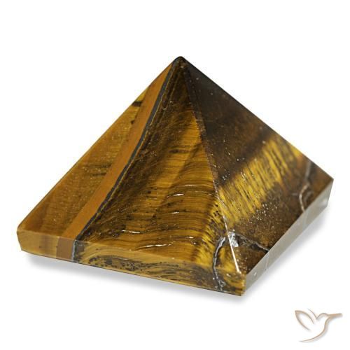 98.18 карата, натуральный Теплый коричневый Тигровый глаз, Квадрат, Непрозрачный
