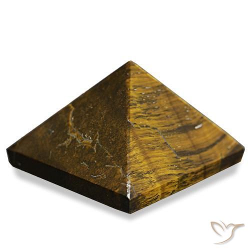 71.50 карата, натуральный Имбирный пряник коричневый Тигровый глаз, Квадрат, Непрозрачный