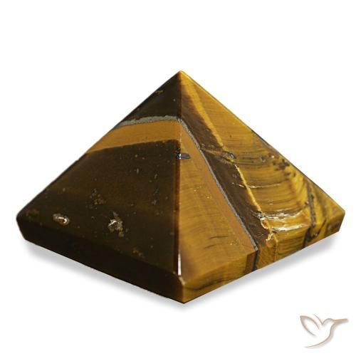 81.38 карата, натуральный Теплый коричневый Тигровый глаз, Квадрат, Непрозрачный