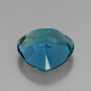 Натуральный синий топаз 6,98 карата триллион, чистота VVS