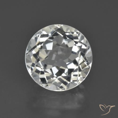 4.81ct Натуральный Теплый белый Топаз, Круглый, Чистота VS