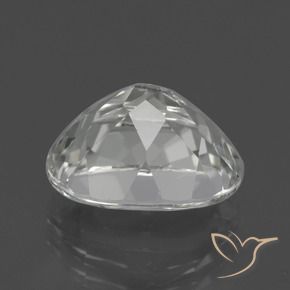 5.65 карата, натуральный Белый Топаз, Овал, Чистота VVS