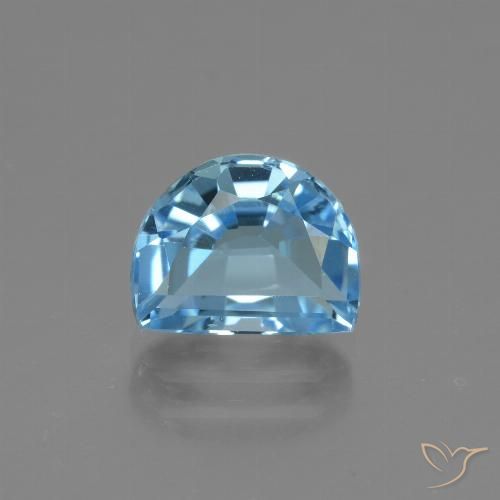 2.80ct Натуральный Небесно Голубой Топаз, причудливая, Чистота VVS
