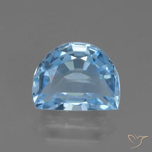 2.63ct Натуральный Свисс-Блю Топаз, причудливая, Чистота VVS