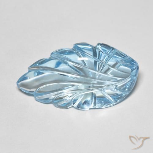 24.36ct Натуральный Свисс-Блю Топаз, причудливая, Прозрачный