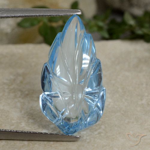 9.05ct Натуральный Свисс-Блю Топаз, причудливая, Прозрачный