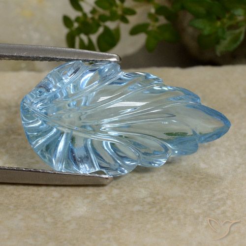 14.80ct Натуральный Свисс-Блю Топаз, причудливая, Прозрачный