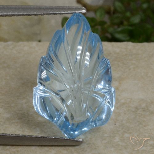 8.82ct Натуральный Свисс-Блю Топаз, причудливая, Прозрачный