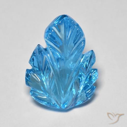 11.03ct Натуральный Свисс-Блю Топаз, причудливая, Прозрачный