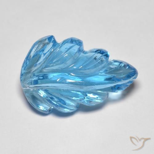 10.05ct Натуральный Свисс-Блю Топаз, причудливая, Прозрачный