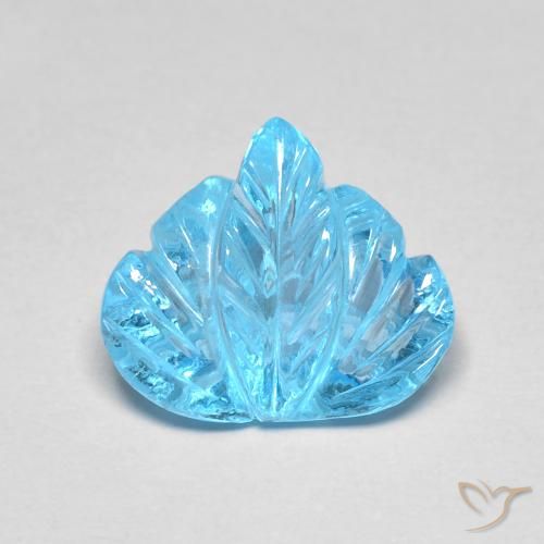 5.55ct Натуральный Свисс-Блю Топаз, причудливая, Прозрачный