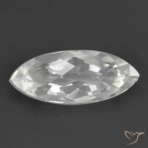 1.80ct Натуральный Белый Топаз, Маркиза, Чистота VS