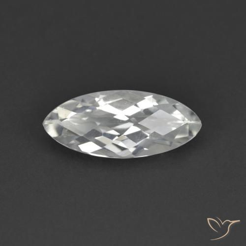 1.69ct Натуральный Белый Топаз, Маркиза, Чистота VS