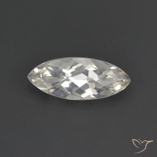 1.67ct Натуральный Теплый белый Топаз, Маркиза, Чистота VS