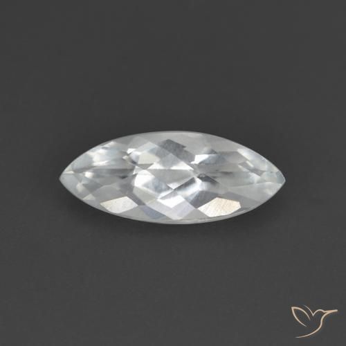 1.67ct Натуральный Белый Топаз, Маркиза, Чистота VS
