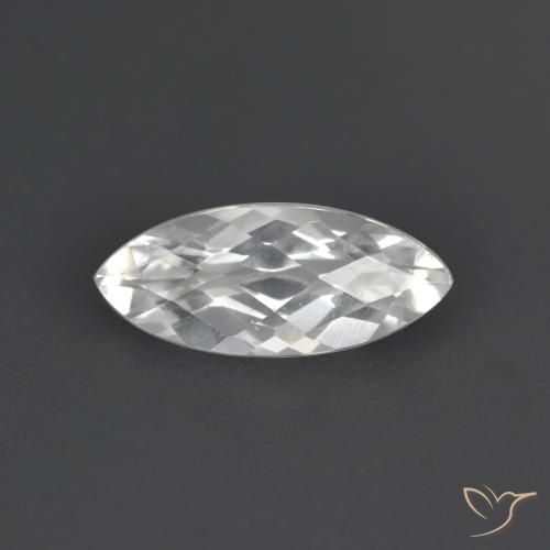 1.76ct Натуральный Белый Топаз, Маркиза, Чистота VS