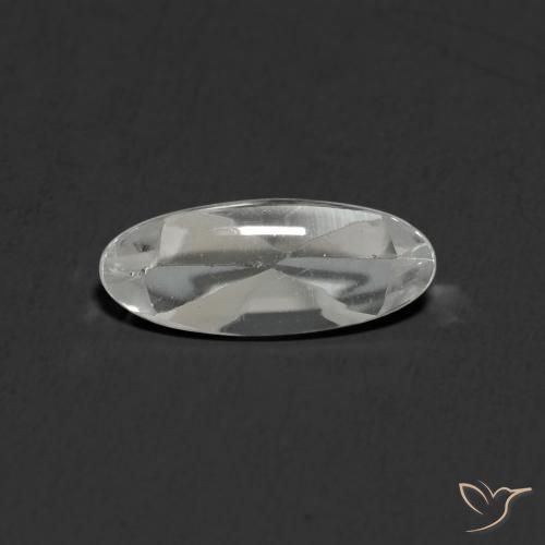 1.16ct Натуральный Белый Топаз, Овал, Прозрачный