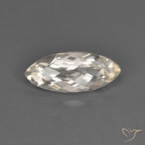 1.88ct Натуральный Теплый белый Топаз, Маркиза, VVS-VS