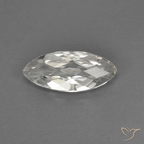 1.45ct Натуральный Теплый белый Топаз, Маркиза, Чистота VVS