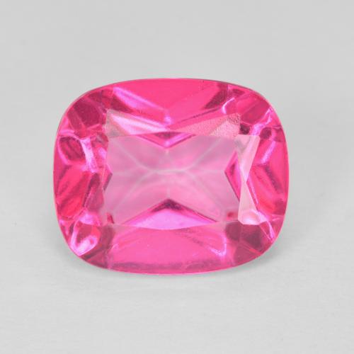 6.33ct Натуральный Средний розовый Топаз, Подушка, Чистота VVS