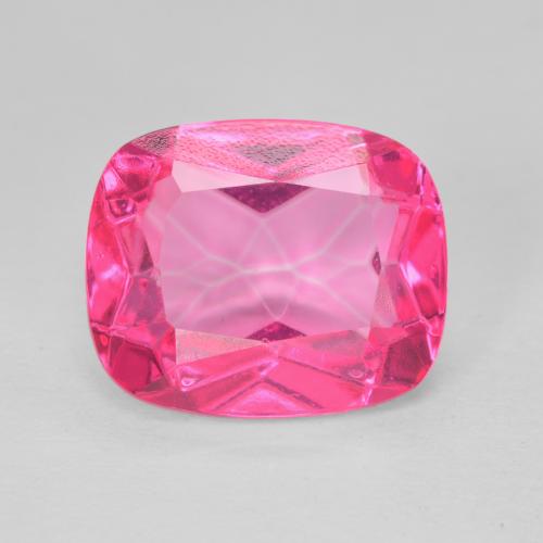 6.31ct Натуральный Темно-пурпурный Топаз, Подушка, Чистота VVS