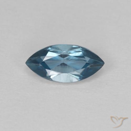 0.52ct Натуральный Лондон-Блю Топаз, Маркиза, Чистота VVS