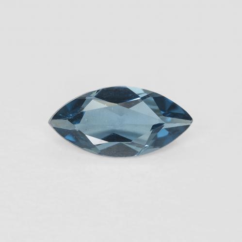 0.55ct Натуральный Лондон-Блю Топаз, Маркиза, Чистота VS