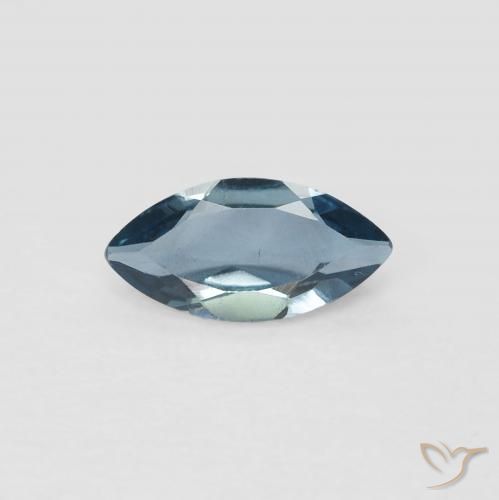 0.58ct Натуральный Лондон-Блю Топаз, Маркиза, VVS-VS