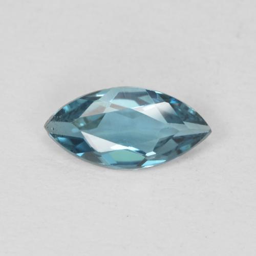 0.48ct Натуральный Лондон-Блю Топаз, Маркиза, VVS-VS