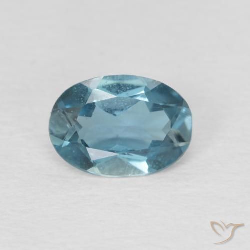 0.83ct Натуральный Лондон-Блю Топаз, Овал, Чистота VS
