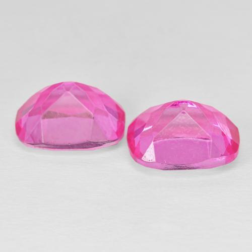 10.01 карата, натуральный Medium Dark-Pink Топаз, Подушка, Чистота VS