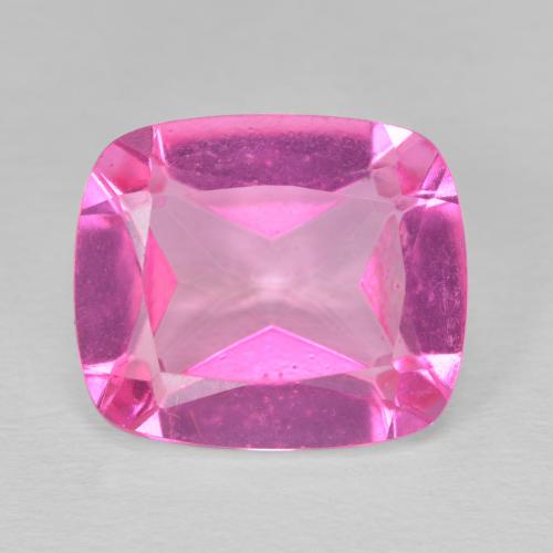 9.61ct Натуральный Medium Dark-Pink Топаз, Подушка, VVS-VS