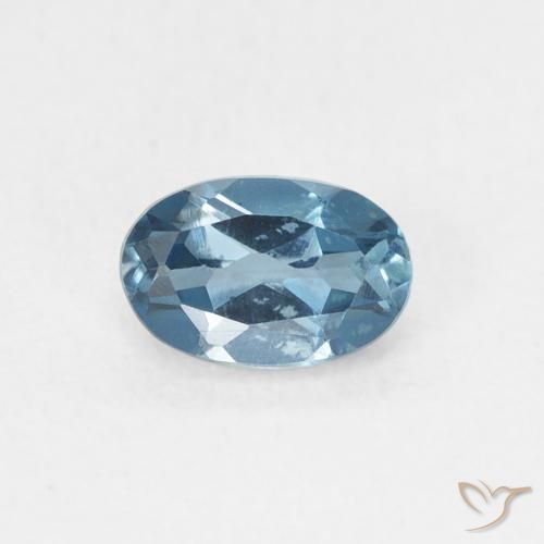0.62ct Натуральный Лондон-Блю Топаз, Овал, Чистота VVS