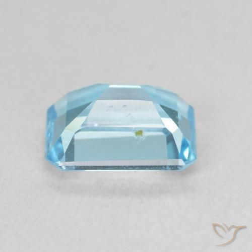 1.89 карата, натуральный Свисс-Блю Топаз, Октагон / Изумрудная Огранка, Чистота VVS
