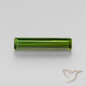 1.98ct Натуральный Травянисто-зелёный Турмалин, Изумрудная огранка, Чистота VS