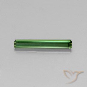 1.34ct Натуральный Зеленый Турмалин, Изумрудная огранка, Чистота VS