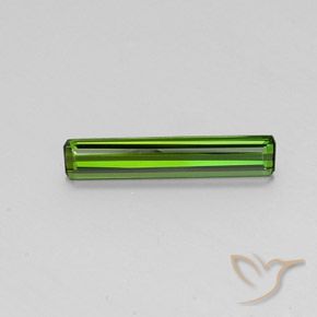 1.49ct Натуральный Зеленый Турмалин, Изумрудная огранка, Чистота VS