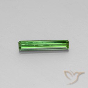 1.51ct Натуральный Зеленый Турмалин, Изумрудная огранка, Чистота VS