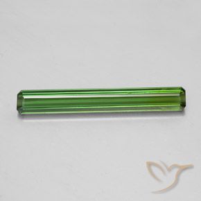 1.79ct Натуральный Зеленый Турмалин, Изумрудная огранка, VVS-VS